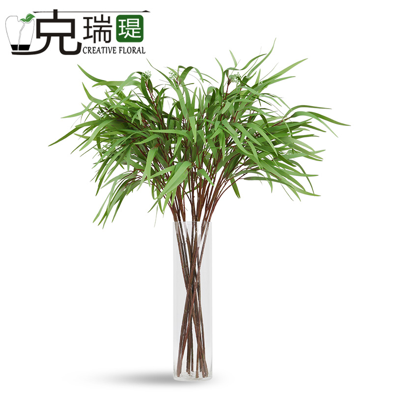 克瑞瑅原生态叶材系列客厅装饰仿真花软装饰品摆件 G7A043