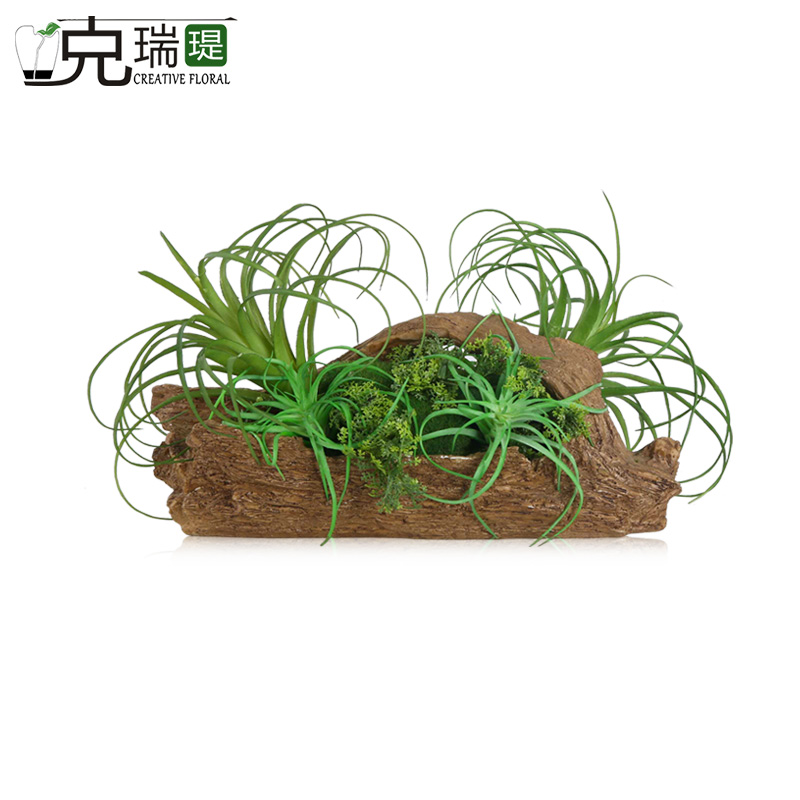 克瑞瑅新中式玄关背景台客厅装饰仿真花软装饰品摆件 G40298