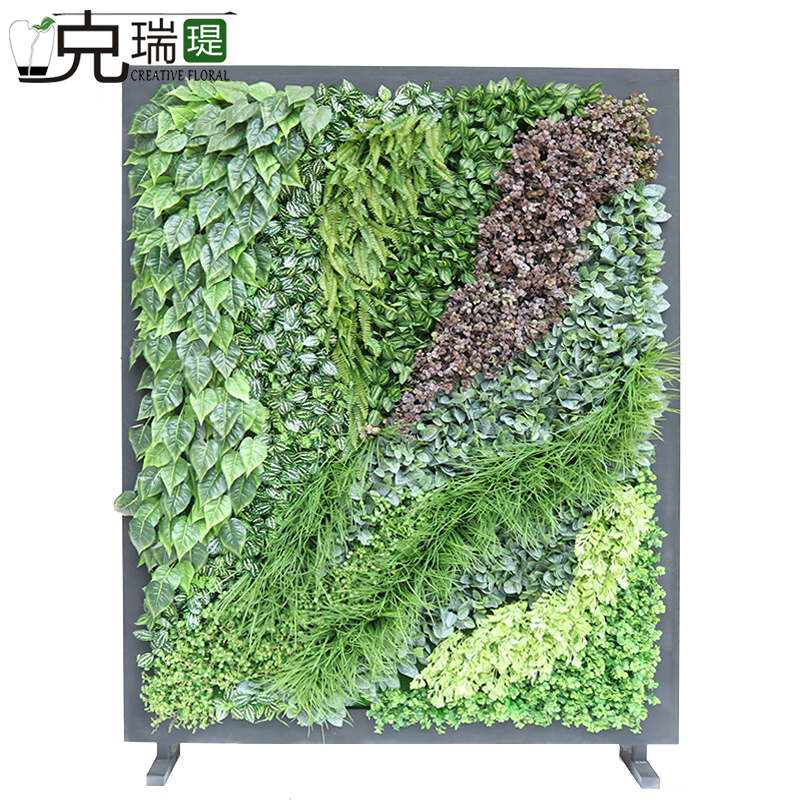 克瑞瑅原生态绿植墙花客厅装饰仿真花软装饰品摆件 （双面观赏） G140003